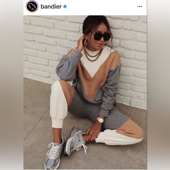 Bandier WSLY Malibu Crew and Jogger Set - Curated by Sincerely Jules!!!